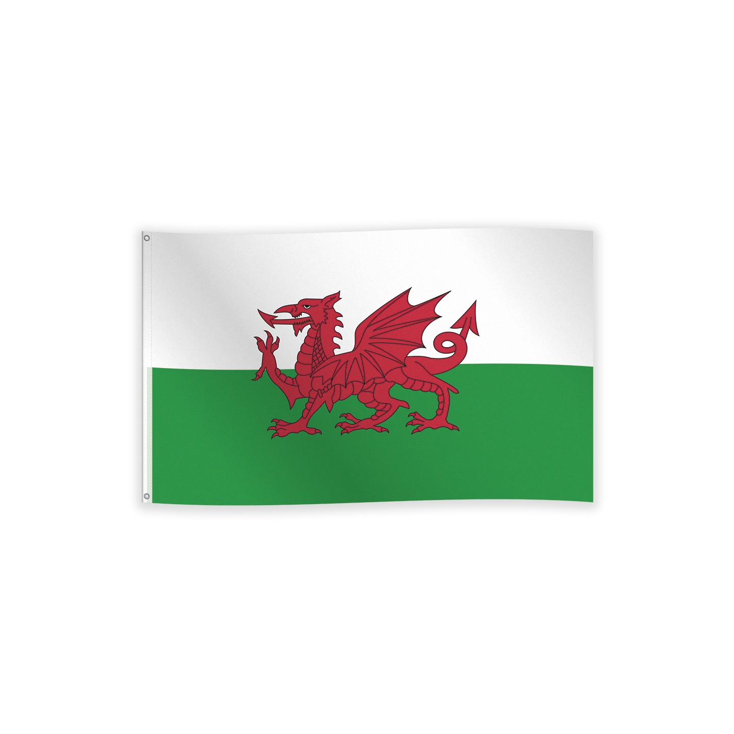 vlag van wales rode draak