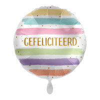 folie ballon verjaardag gefeliciteerd