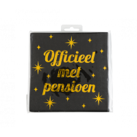 Servetten classy party pensioen