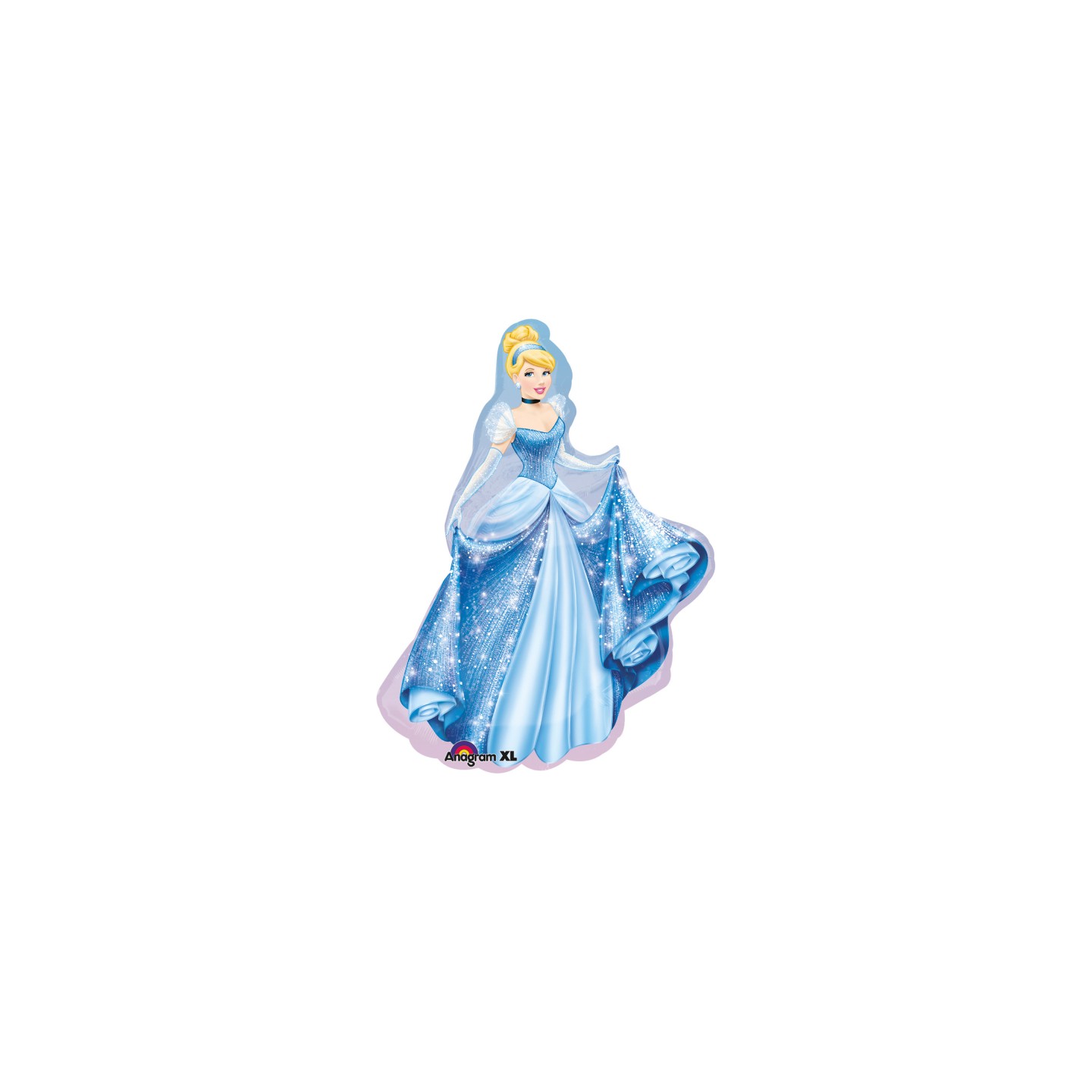 supershape ballon disney prinses assepoester folieballon