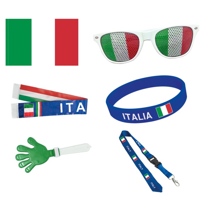 supporters accessoires italie fanartikelen