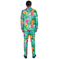 hawaii kostuum flamingo heren outfit