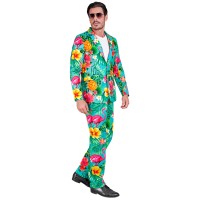 hawaii kostuum flamingo heren outfit