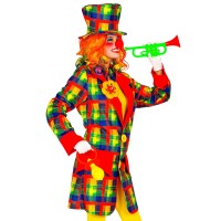 clownsjas dames heren clownspak