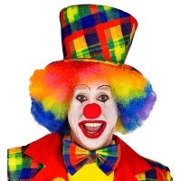 grote clown strik geruit