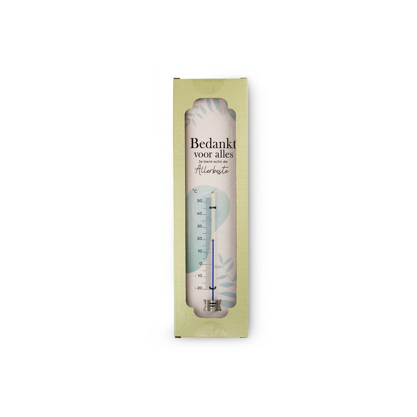 bedankt einde schooljaar cadeau thermometer