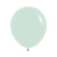 sempertex grote ballonnen pastel matte green