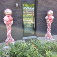 ballonpilaar geboorte gepesonaliseerd