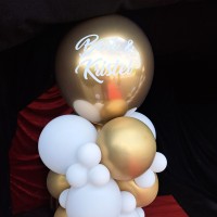 ballondecoratie huwelijk jubileum met naam