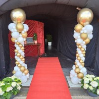 ballondecoratie huwelijk jubileum met naam