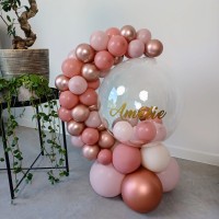 geboorte ballondecoratie gepersonaliseerd met naam