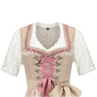 dirndl kleed roze