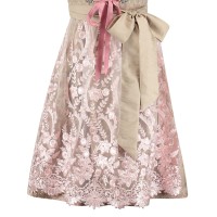 dirndl kleed roze