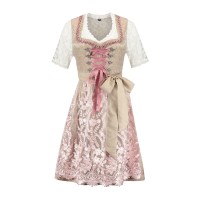 dirndl kleed roze