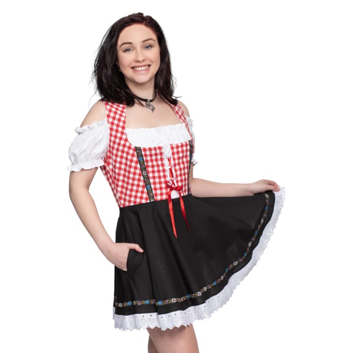 Dirndl jurkje dames tiroler kleding oktoberfest