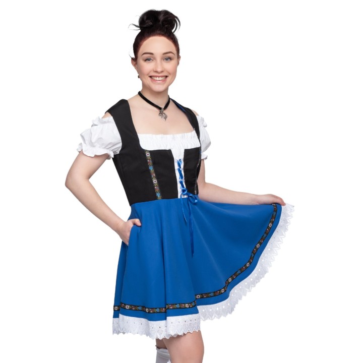 Dirndl jurkje dames tiroler kleding oktoberfest