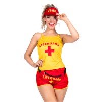 90's baywatch lifeguard outfit dames