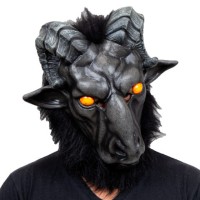 halloween masker duivel demoon baphomet