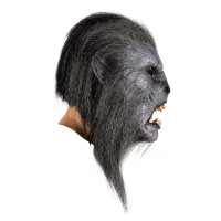 halloween masker weerwolf gray wolfman