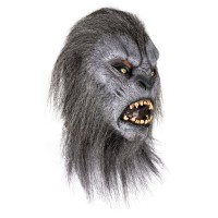 halloween masker weerwolf gray wolfman