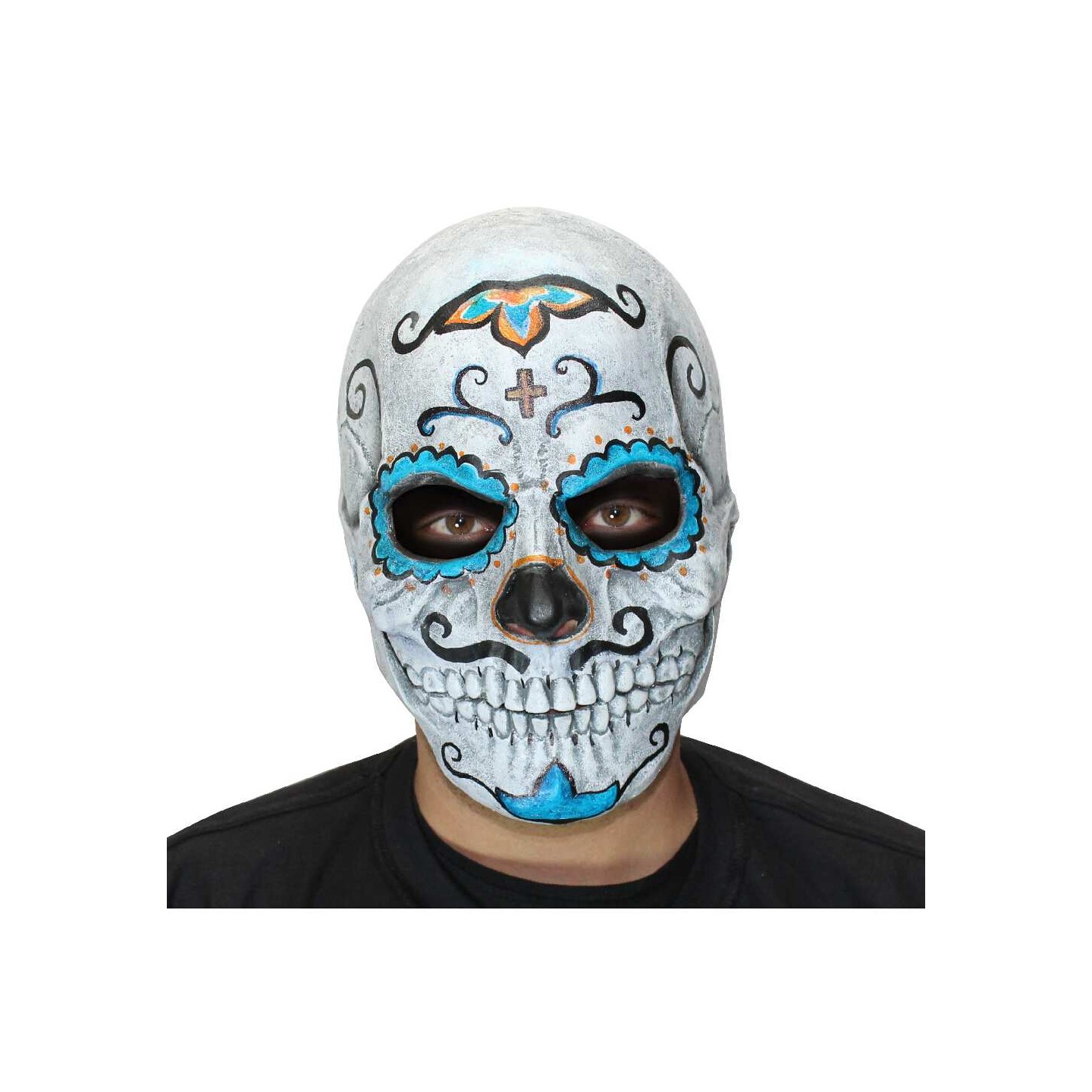 halloween masker catrin skull day of the dead