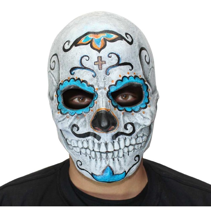 halloween masker catrin skull day of the dead