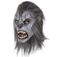 halloween masker weerwolf gray wolfman