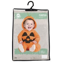 baby halloween outfit pompoen