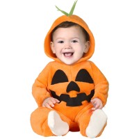 Baby pompoen pakje halloween kostuum