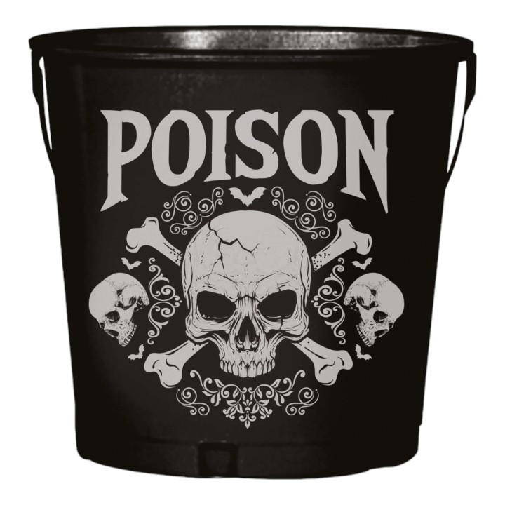 metalen ijsemmer Halloween poison