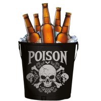 metalen ijsemmer Halloween poison