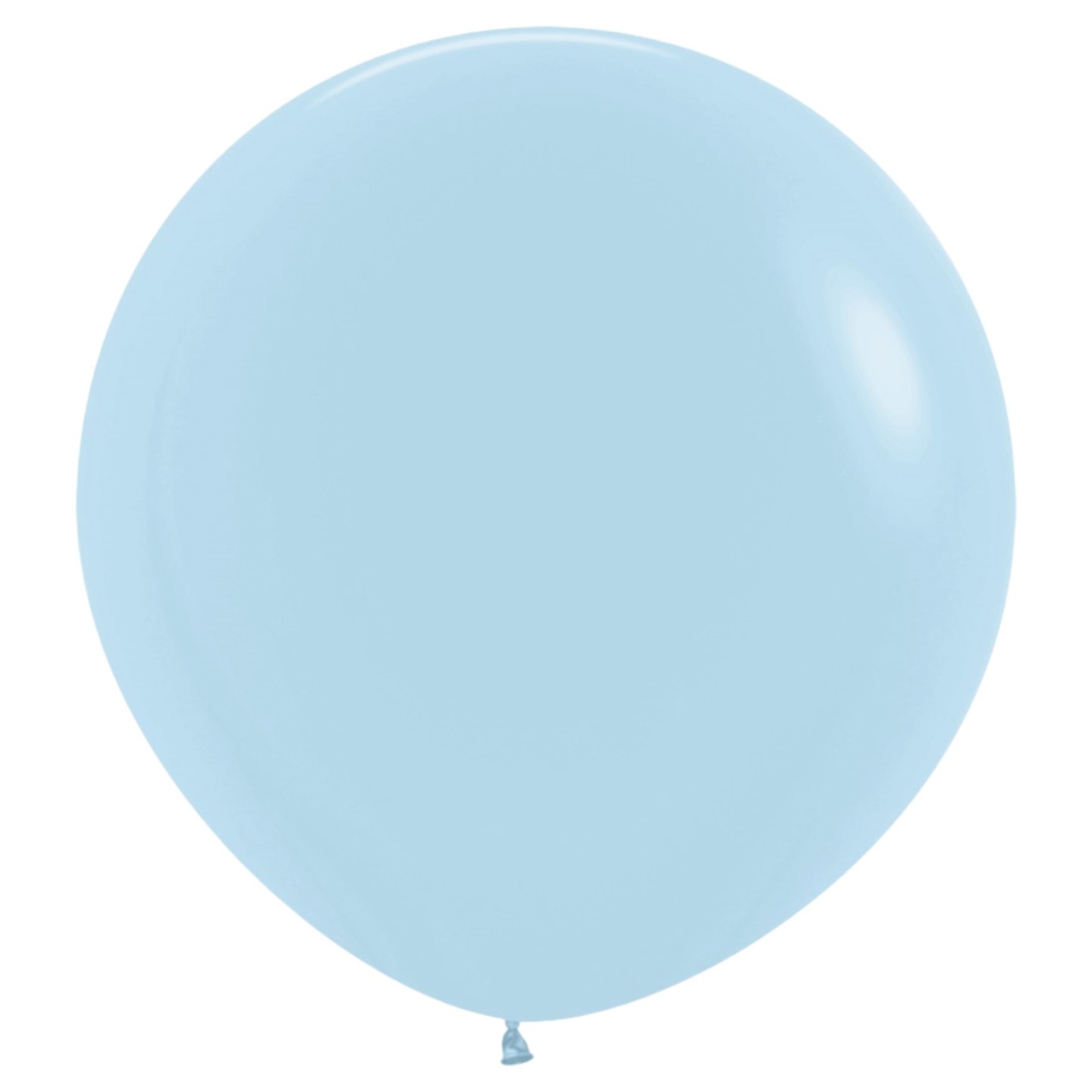 sempertex xl ballonnen pastel mat blue blauw