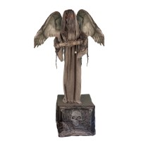 bewegende halloween decoratie licht geluid prop standbeeld engel