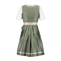 dirndl tiroler kleed groen achterkant