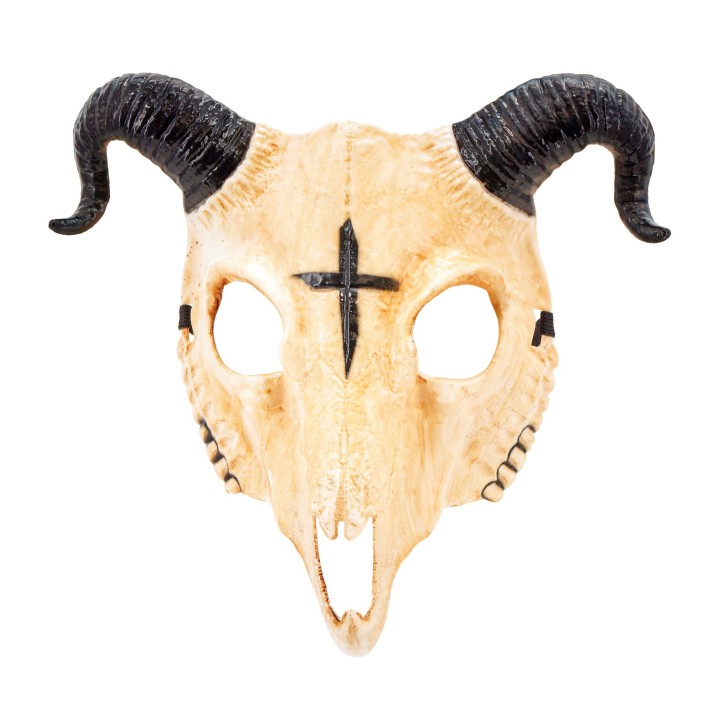 halloween masker satan ram schedel