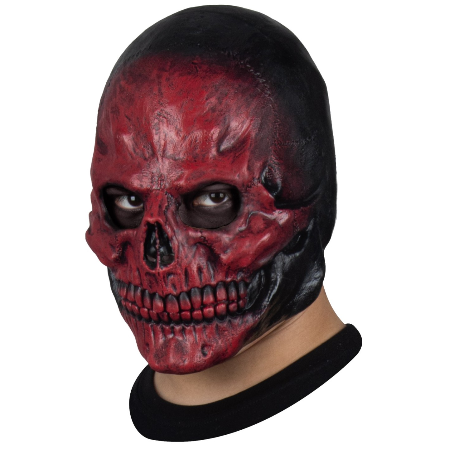 halloween skelet masker devil warrior