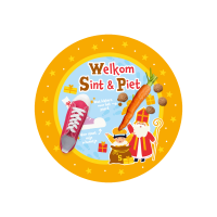 sinterklaas decoratie schoenzet mat