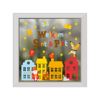 raamstickers welkom sinterklaas