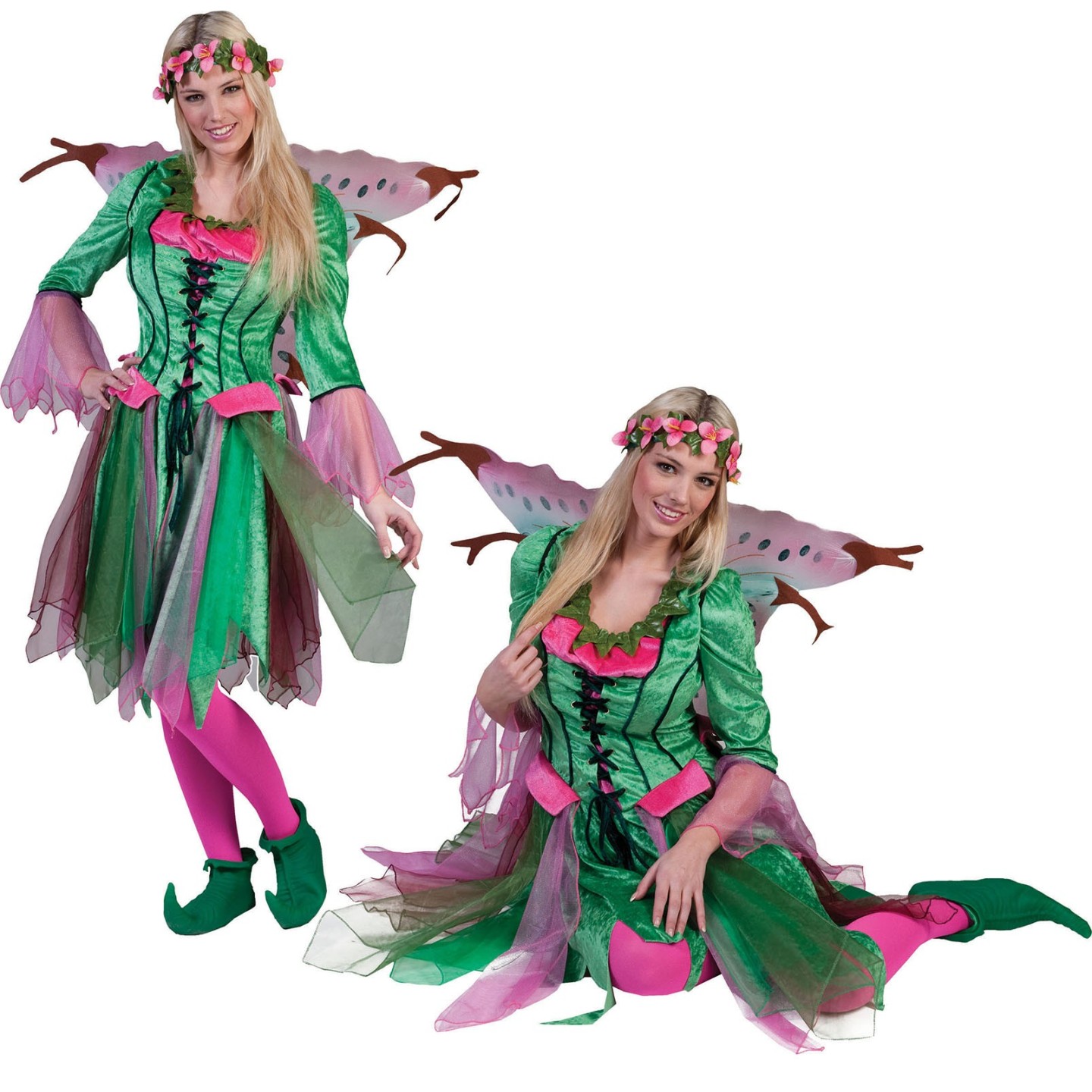 elfen kostuum rosy bosfee jurkje dames