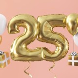 Verjaardag 25 jaar