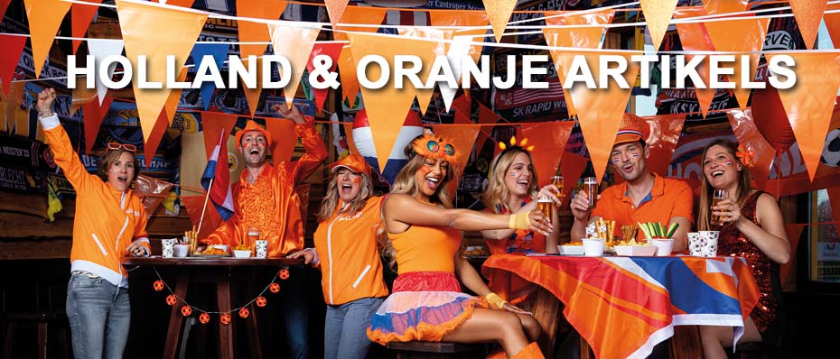 oranje feestartikelen holland accessoires fanartikelen nederland