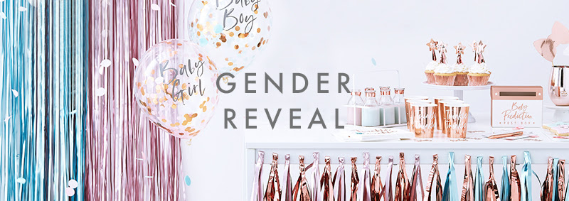 gender reveal party versiering decoratie feestdecoratie